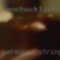 Personal strings attached